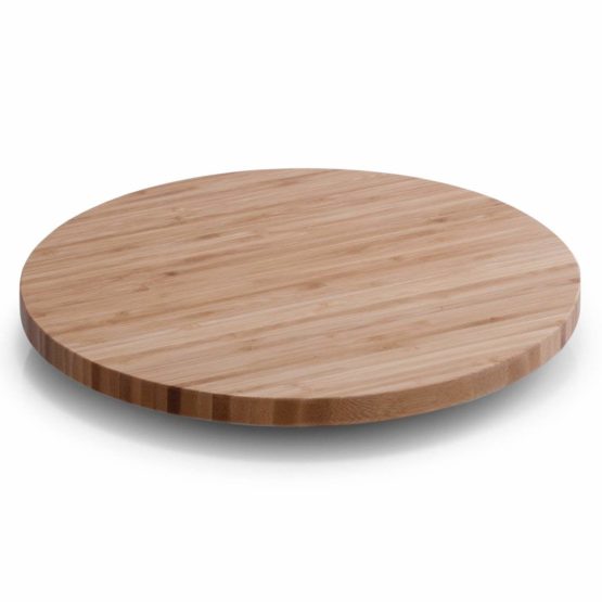 Zeller 25267 Rotating Cabinet Bamboo 35 x 3.7 cm