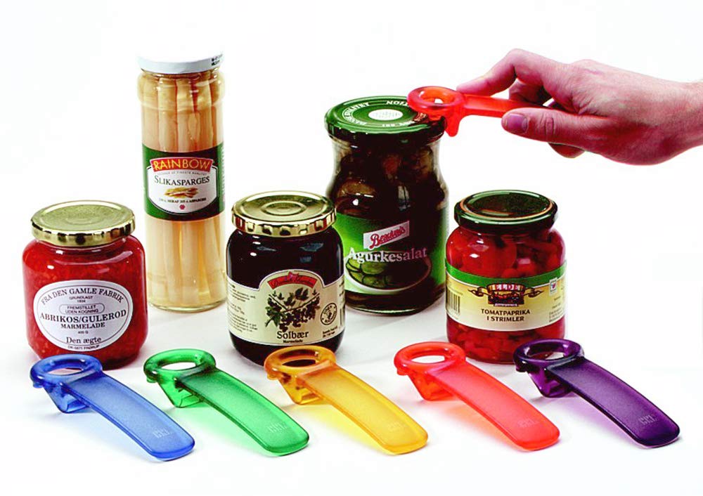 BRIX Lid Opener JarKey Frost, Assorted Colours, Pack of 1, Farbig Sortiert, 1 - Pack - Image 2