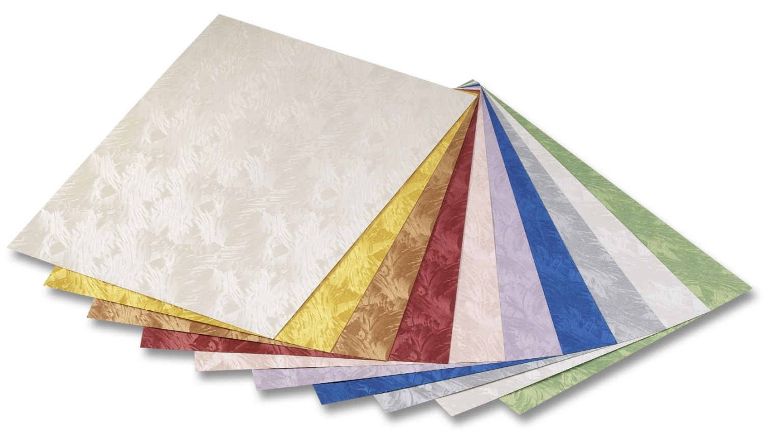 Glorex GmbH Folia 5102309 - Creative Cardboard Damast Metallic 230g/m², 23 x 33 cm, 10 Sheets, Assorted Colours - Image 3
