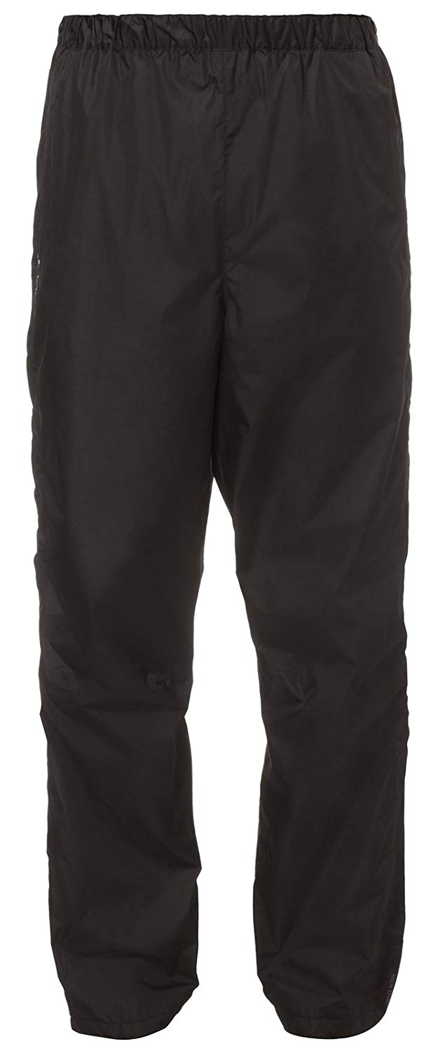 VAUDE Men's Fluid Full-zip Pants II, Black