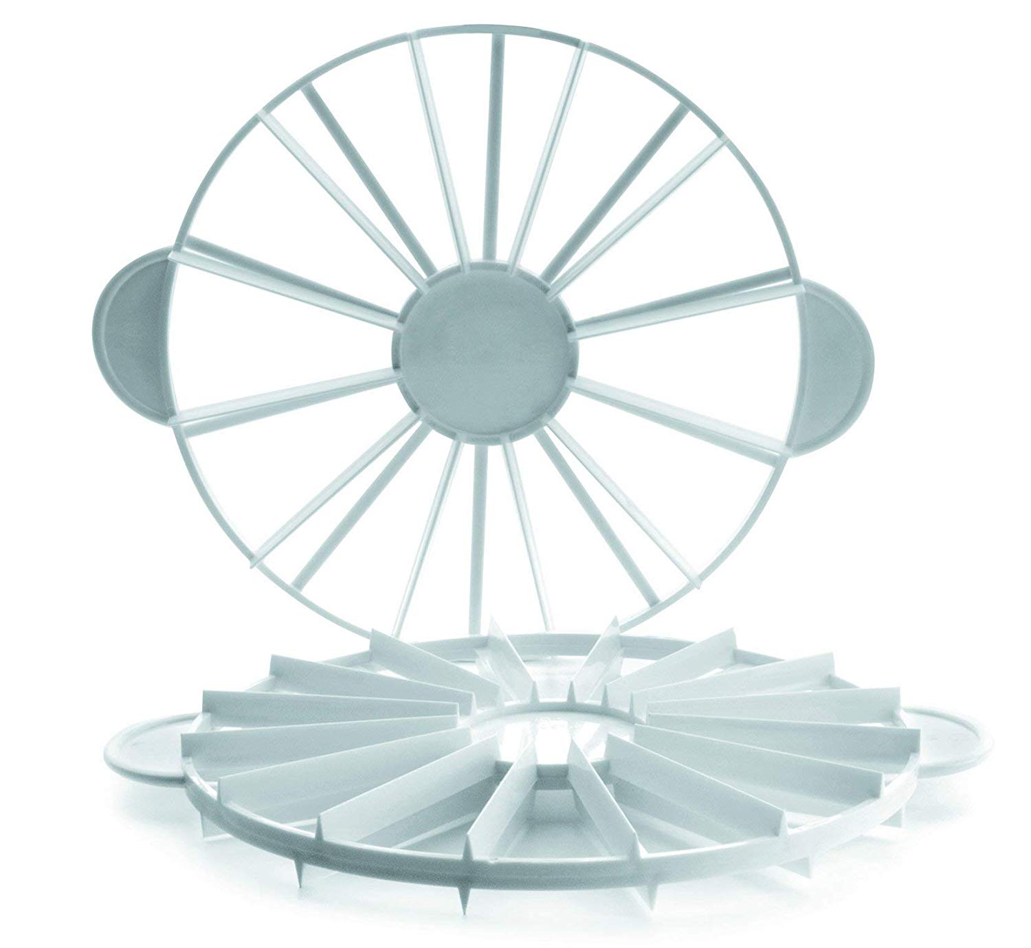 Ibili 732700 - Marcador de tartas en porciones (10-12 porciones), White, 26 cm