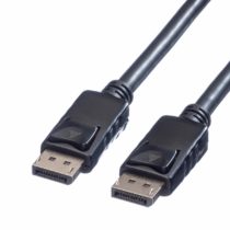 ROLINE DisplayPort cable v.1.2 DP Plug-Plug | Connection of monitor or graphics card Black 5 m