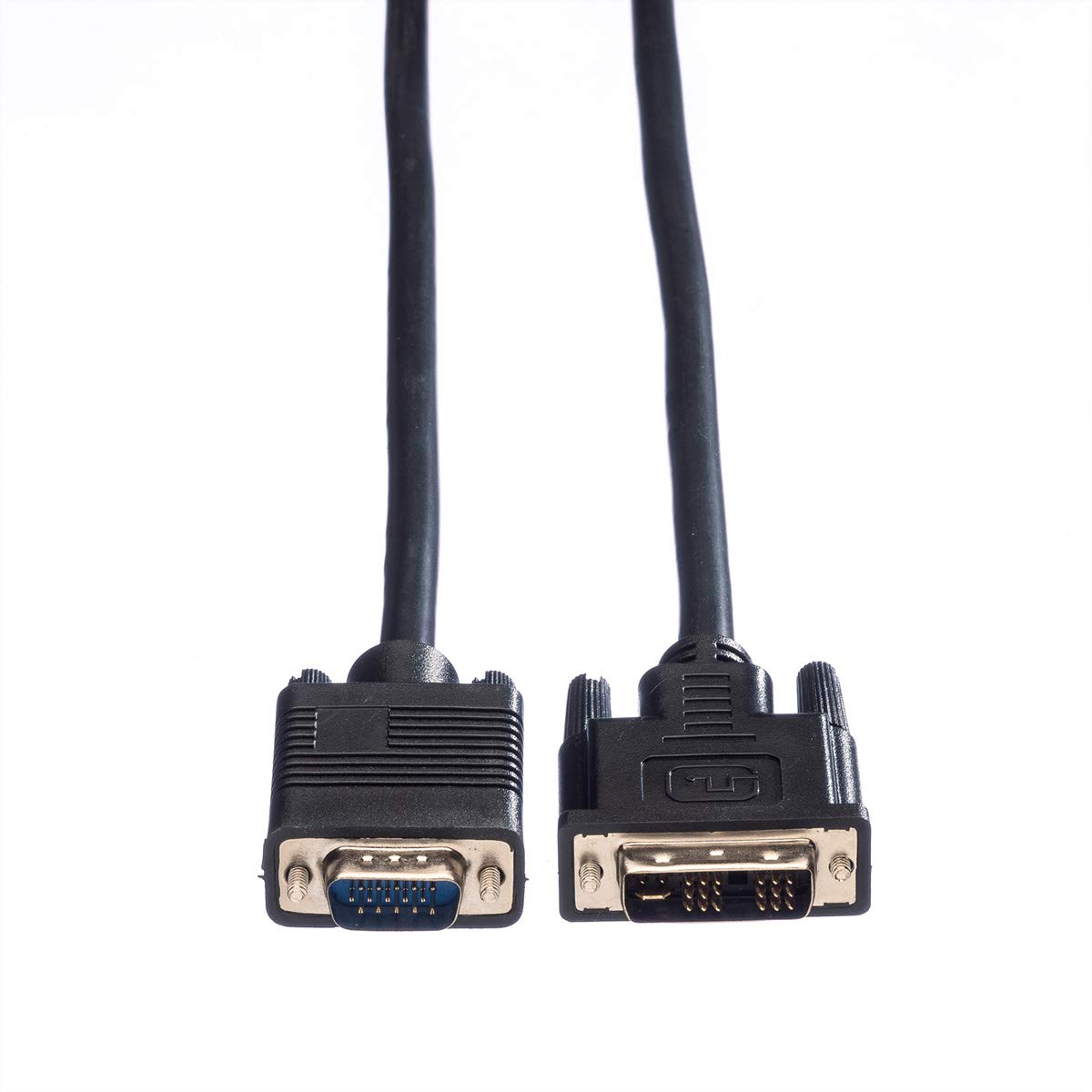 Value 2m DVI M-VGA M Cable, black - Image 2