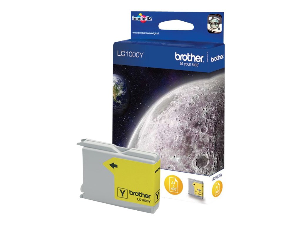 Brother LC1000Y, Yellow, original, ink cartridge, for Brother DCP-350, 353, 357, 560, 750, 770, MFC-3360, 465, 5460, 5860 - Image 4