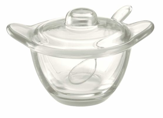 Guzzini Murano 23170000 Container for Grated Cheese / Sugar with Spoon