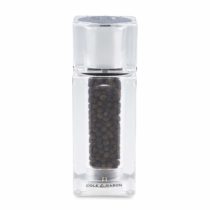 Cole & Mason H33506P Cube Combi Clear Salt Shaker and Pepper Mill | Precision+ | Acrylic | 145 mm | Duo Mill | Includes 1 x Salt Shaker/Pepper Grinder | Lifetime Mechanism Guarantee