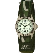 Ravel Glow in The Dark Easy Fasten Children's Watch with Action Secure Strap