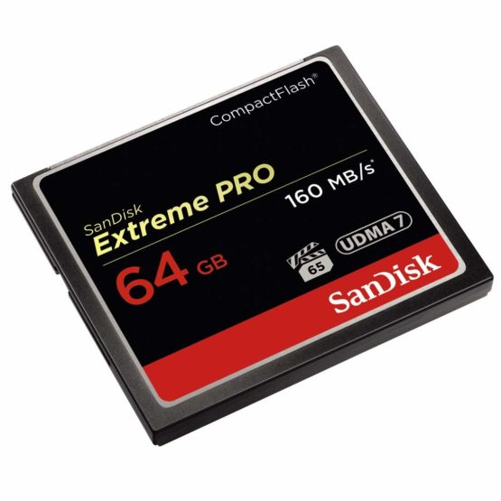 SanDisk Extreme Pro 64 GB 160 MB/s CompactFlash Memory Card - Black/Gold/Red - Image 2