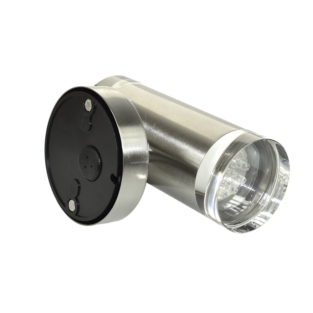 SilverCloud D-Light W32 Stainless Steel Exterior Lamp, White, One Size - Image 4