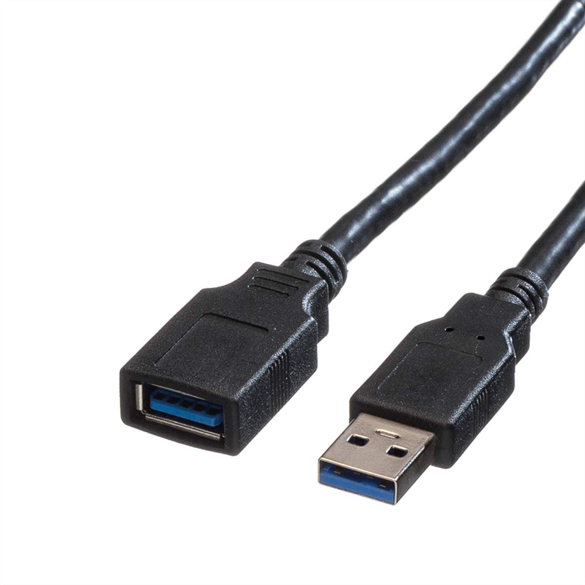 Roline Typ A - A St/Bu USB 3.0 Kabel (1, 8m), black, 1.8 Meters