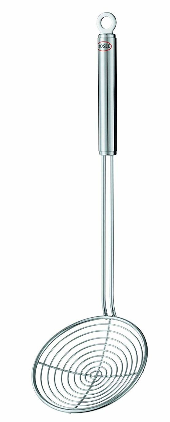 Rösle 95681 95681-R Kitchen Skimmer, 18-10 Steel, Silver