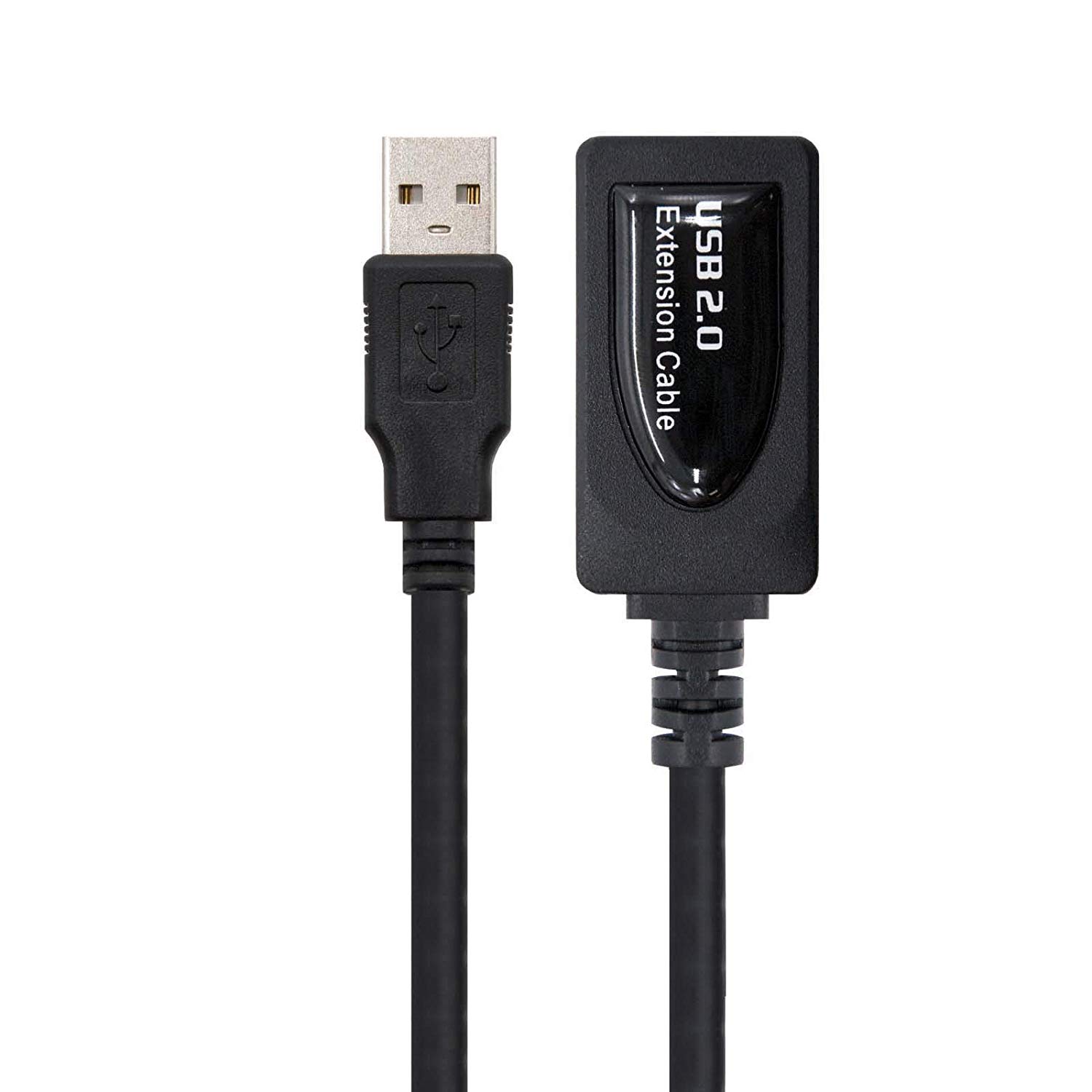 Nano 10.01.0211 prolongador amplificador Cable-USB 2.0 Cable type A/A M-H, 5 M, Black - Image 2