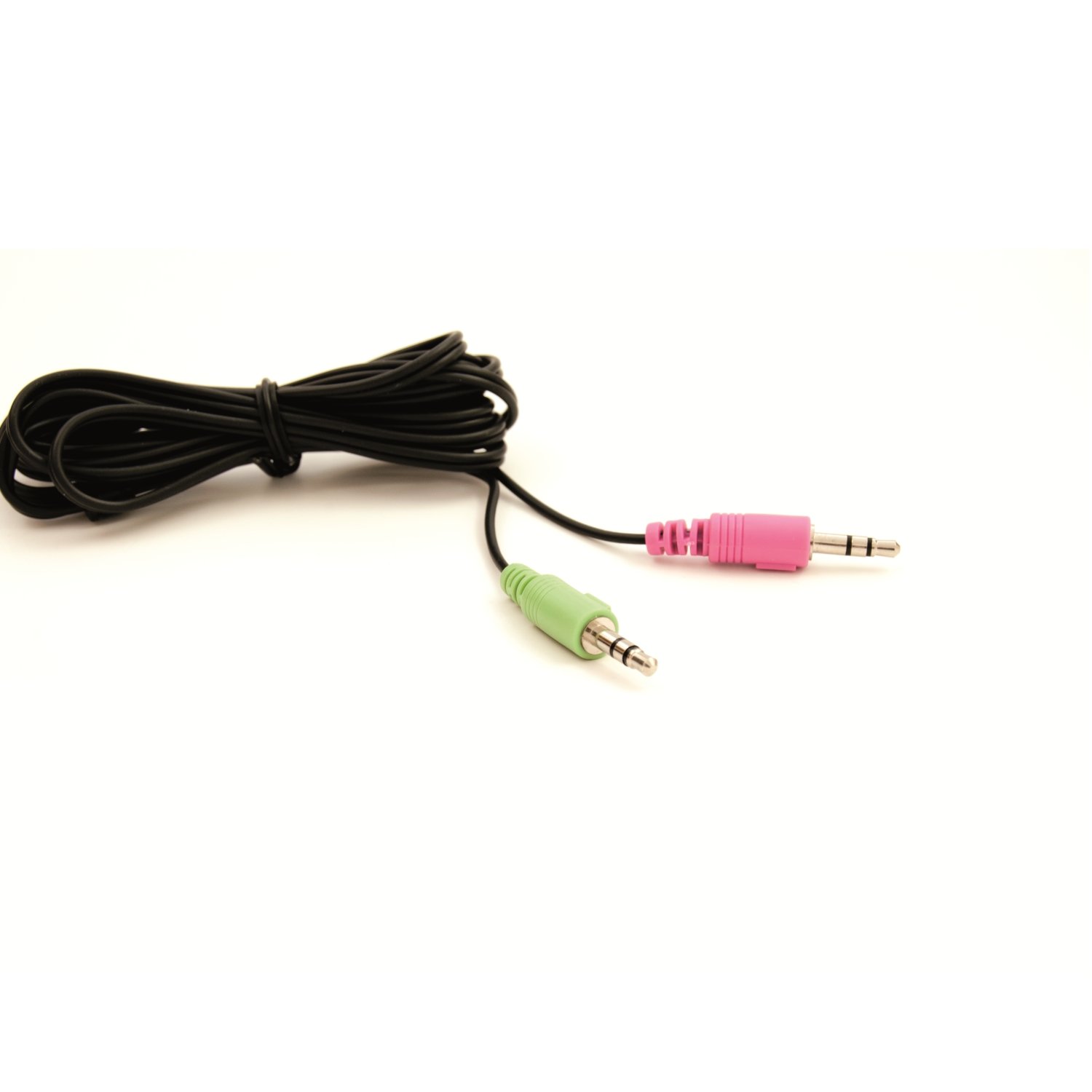 Ewent EW3563 Lightweight Professional Headset With Microphone For PC,Volume Control,Wired Headset,Dual 3.5 mm Jack Connection (1xAudio-1xMic),Cable 2.1m,for PC,Laptop,Macbook,Office,Skype - Image 3
