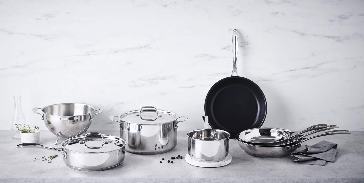 Beka Chef Stainless Steel Casserole with Lid 26 cm - Image 3