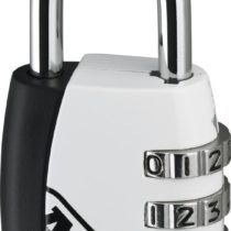 ABUS 53520 Die Cast Combination Padlock Carded- White