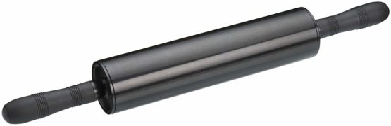 KitchenCraft Revolving Non Stick Rolling Pin with Handles, Metal, 46 cm