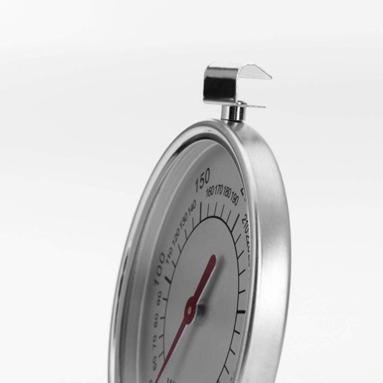 Westmark Oven Thermometer, Measuring Range: +50°C to +300°C/ +122°F to +572°F, Stainless Steel, Silver/Red, 12902260 - Image 3