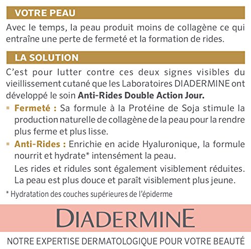 Diadermine Double-Action Anti-Wrinkle Day Cream 50 ml Pot, 50 ml (Pack of 1) - Image 2