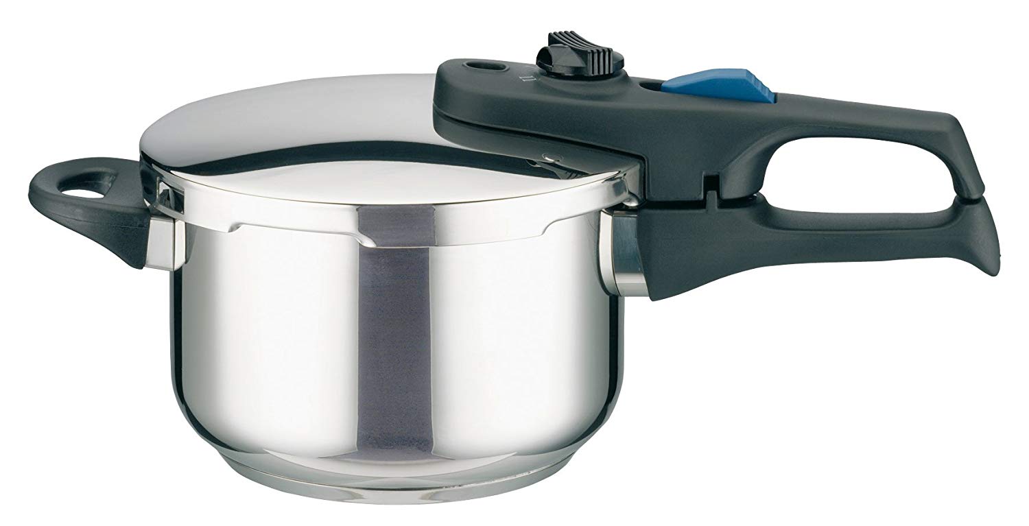 ELO Praktika Plus Stainless Steel Pressure Cooker, 18 cm, 2.7 Litre - Image 2