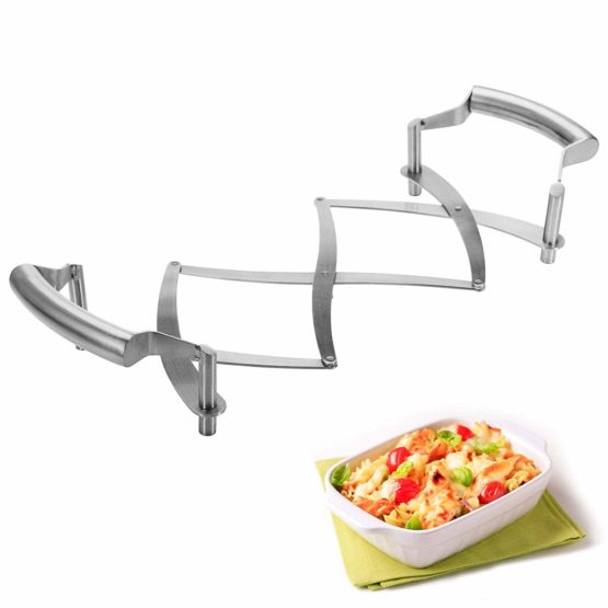 Westmark Extendable Trivet, Length: 18-42 cm, Stainless steel, Flexi, Colour: Silver, 16412260