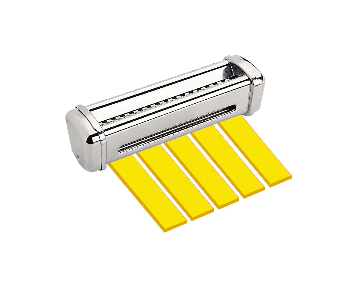 Imperia Simplex Fettuccine Cutter 6.5 mm For the R220 and RMN220 Pasta Machine, Chrome, #4 Fettuccine 6.5mm