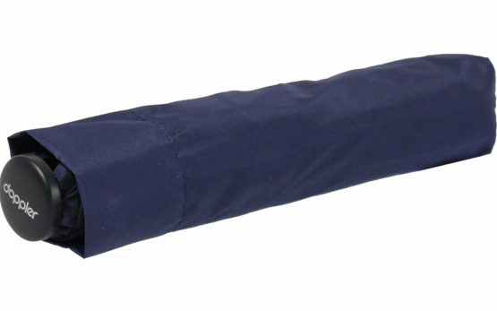Doppler Parapluie mini et ultra léger - 99 grammes Bleu marine Folding umbrella, 21 cm, 90 liters, Blue (Bleu Marine) - Image 4