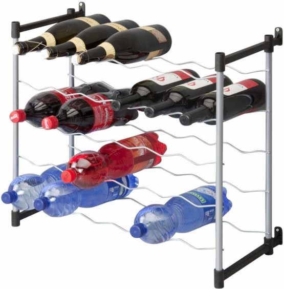 Metaltex 383730099 Bottle Rack Barolo 58 x 26 x 53 cm for 30 Bottles - Image 3