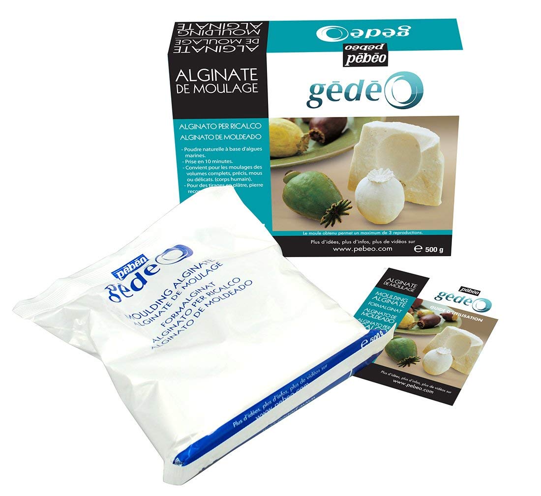 Pebeo GEDEO Alginate 500 g - Natural, QPA310, White, 500g - Image 2