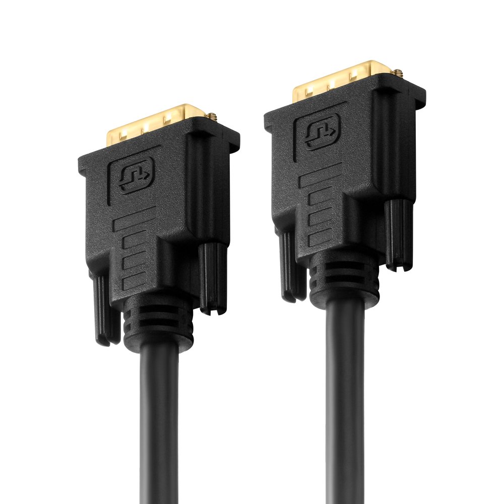 PureLink PureInstall Series DVI Cable Dual Link with 24-Carat Gold Plated Precision Contact Pins 2560 x 1600. 24+1-Pin DVI-D male to 24+1-Pin DVI-D male). High-purity OFC copper conductor. Triple shielded 100 % tested for use in professional AV environments - Image 2