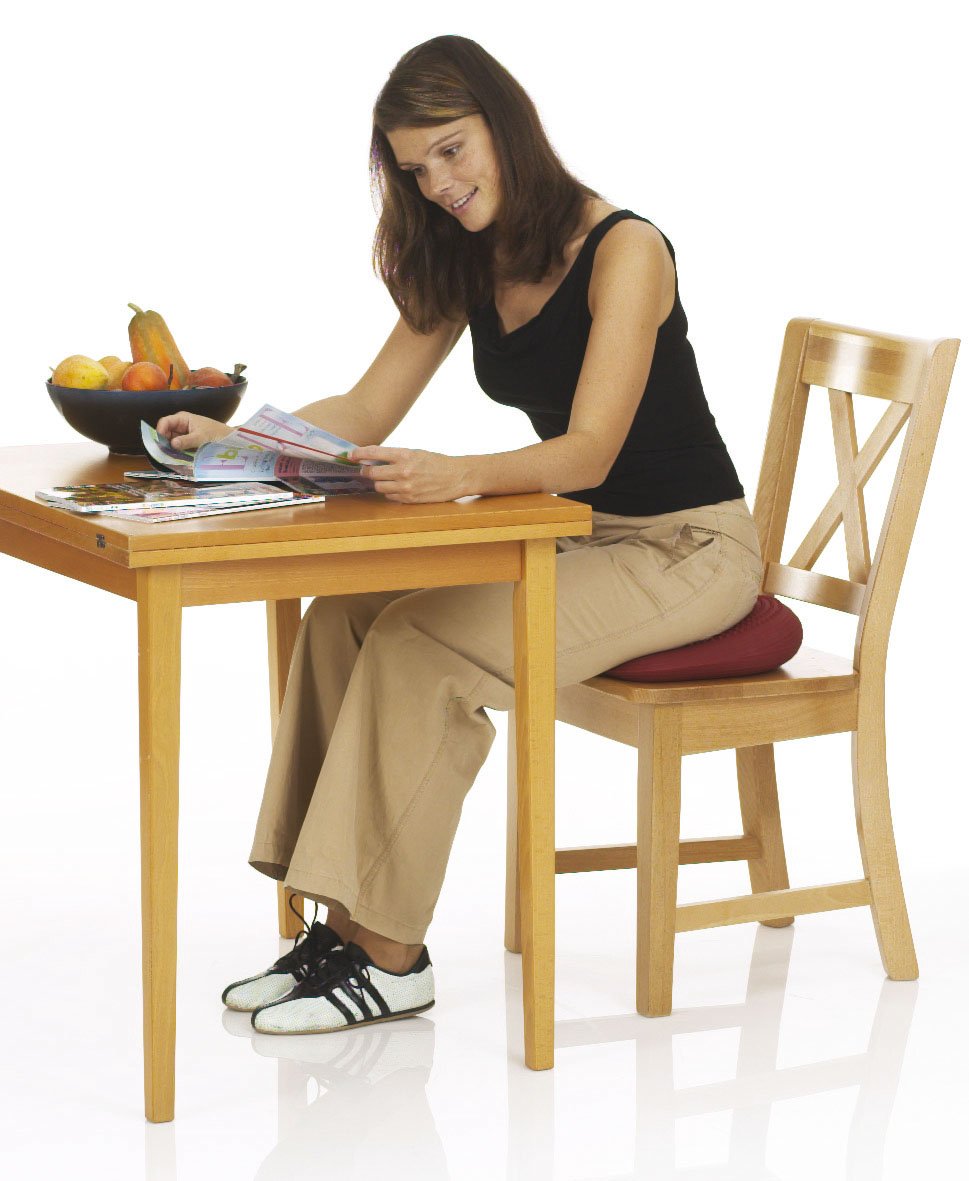 TOGU Dynair Wedge Ballkissen Plus Balance Disc - Black - Image 3