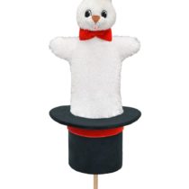 ABA (ABAX5) 71010 ABA Rabbit in a Hat, 59 cm, Multi-Color