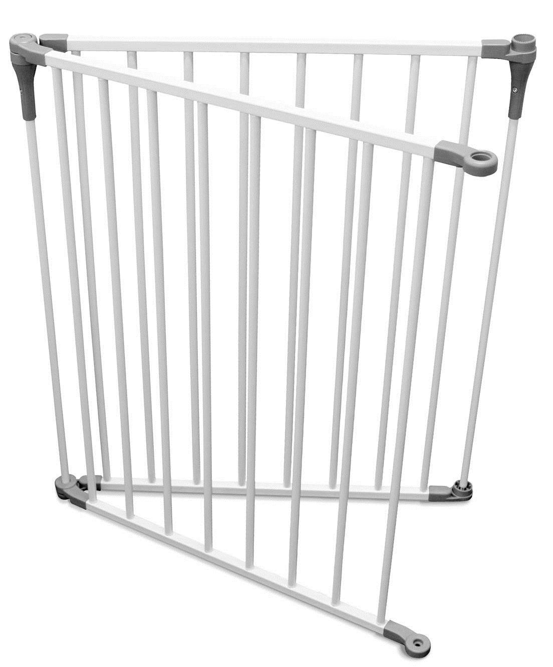 Dreambaby 2 Panel Royale Converta Baby Safety Gate Extension - 125 cm Wide - White - Model G1950BB, 4.9 m (Pack of 1)