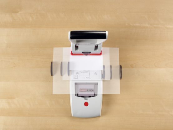 Novus B 2200 200 Sheet Capacity Block Punch and Heavy Duty Hole Punch - Light Grey - Image 4