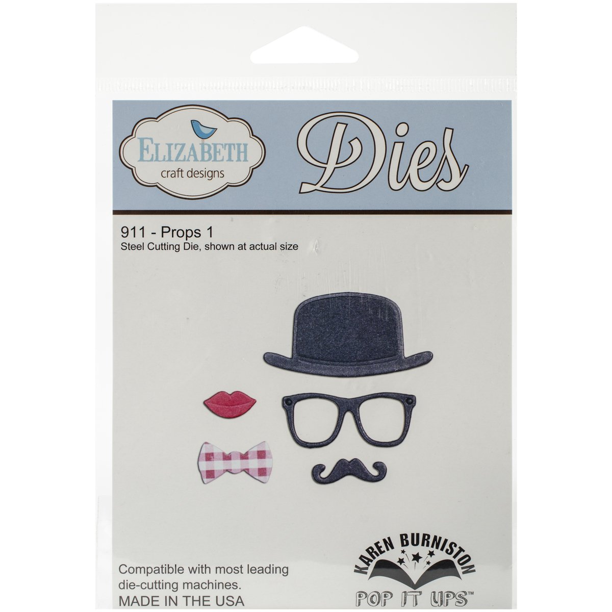 Elizabeth Craft Designs Props 1 Metal Dies, Grey