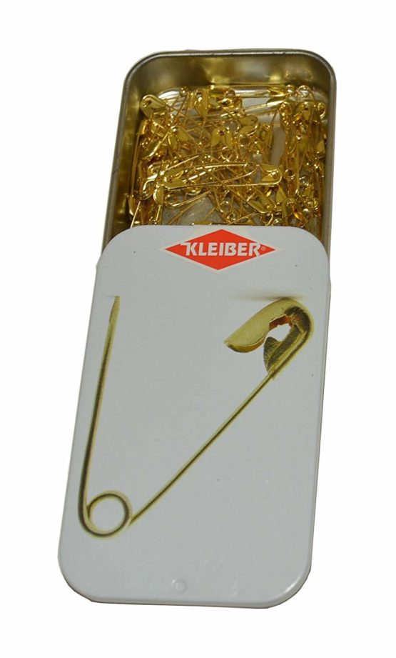 Kleiber Brass Safety Pins