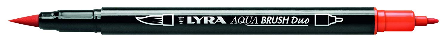 LYRA Aqua Brush Duo, Fine Art Brush Marker Set, Dual Tip, 36 Assorted Colours, Water Soluble Pens, For Professionals & Students - Image 3