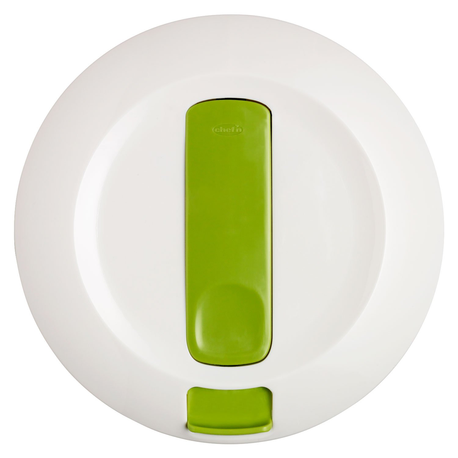 Chef'n SpinCycle Salad Spinner Small, Plastic Salad Spinner In Gift Box, Green - Image 2
