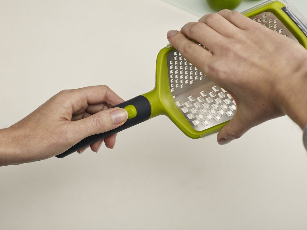 Joseph Joseph Twist - 2 in 1 Grater, Course and Fine, Dishwasher Safe - Green, 32 - Image 4