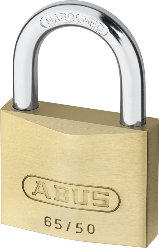 ABUS KG ABUS 02910 65/50 Brass Padlock with 501 Alike Keyed, 50 mm - Image 2