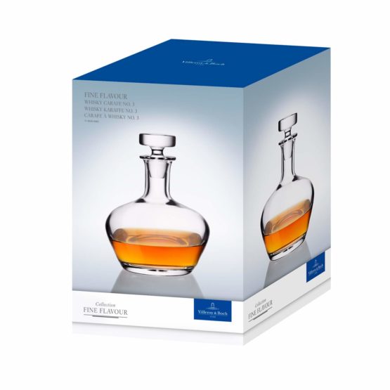 Villeroy & Boch Scotch Whisky Carafe No. 3, Crystal Decanter with Glass Stopper for Serving and Storing Brandy, 1000 ml, 1 Litre - Image 2