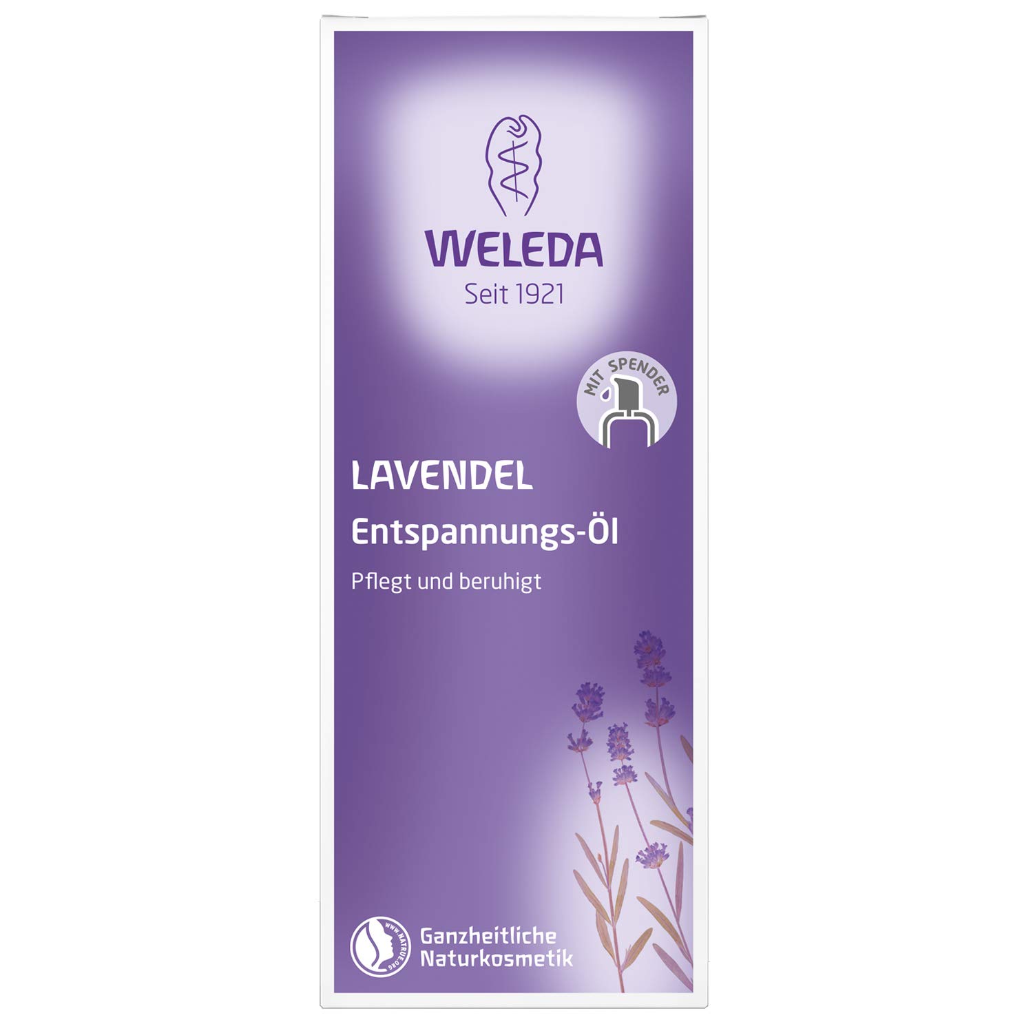 Weleda Lavender Oil, Relaxing Body Oil, Calming Massage Oil, Dermatologically Tested, 100% Certified Natural, Vegan, 100ml - Image 2