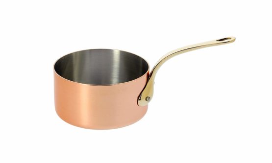 DE BUYER Mini Ladle, 10 cm, Stainless Steel, Brown, 22.81 x 21.01 x 9.19 cm