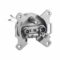 Goobay 67047 3-Way Antenna-Wall-Socket, 10 dB without DC Pass
