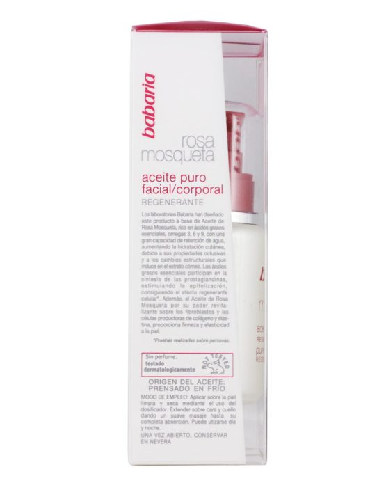 Babaria Pure Rosehip Oil Facial Oil 50ml - Image 2