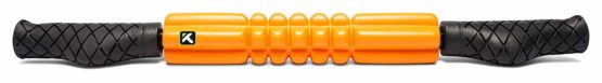 TriggerPoint Performance Grid STK Hand-Held Foam Roller, Handheld Foam Roller, Massage Roller, Muscle Roller Stick, Orange, 24''/53cm