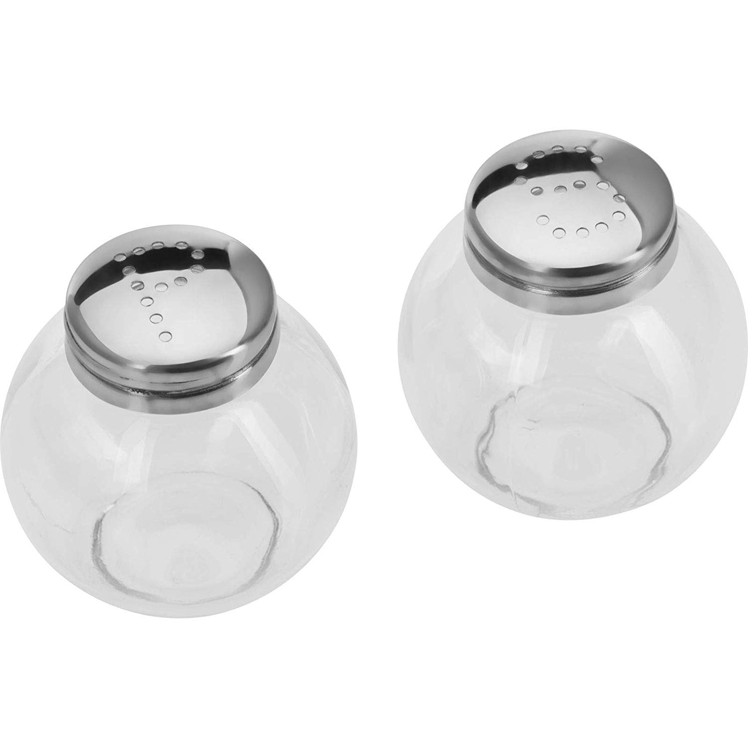 Westmark Salt and Pepper Shaker Set, 2 pieces, Volume: 50 ml each, Glass/Stainless Steel, Roma - Image 2