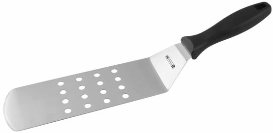 FM PROFESSIONAL 21712 Spatula Angled with Holes Stainless Steel Nylon 66