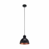 EGLO 49238 E27 Black, Copper Pendant Lamp TRURO 1 49238