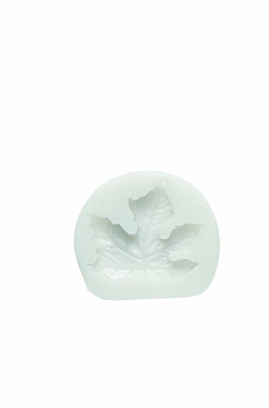 silikomart Silicone Mould Sugarflex Leaves, White