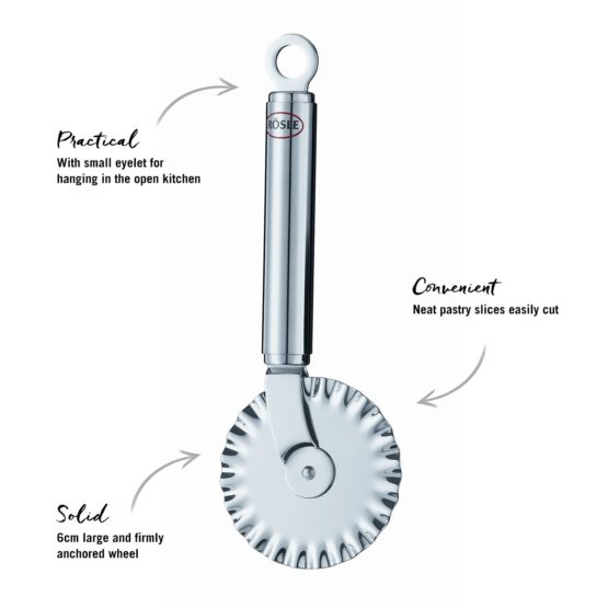 Rosle Stainless Steel Pastry Wheel, 7 cm - Image 2